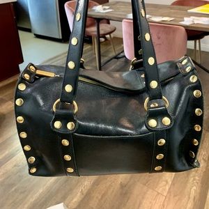 Authentic Hammitt Westwood Black Leather Satchel